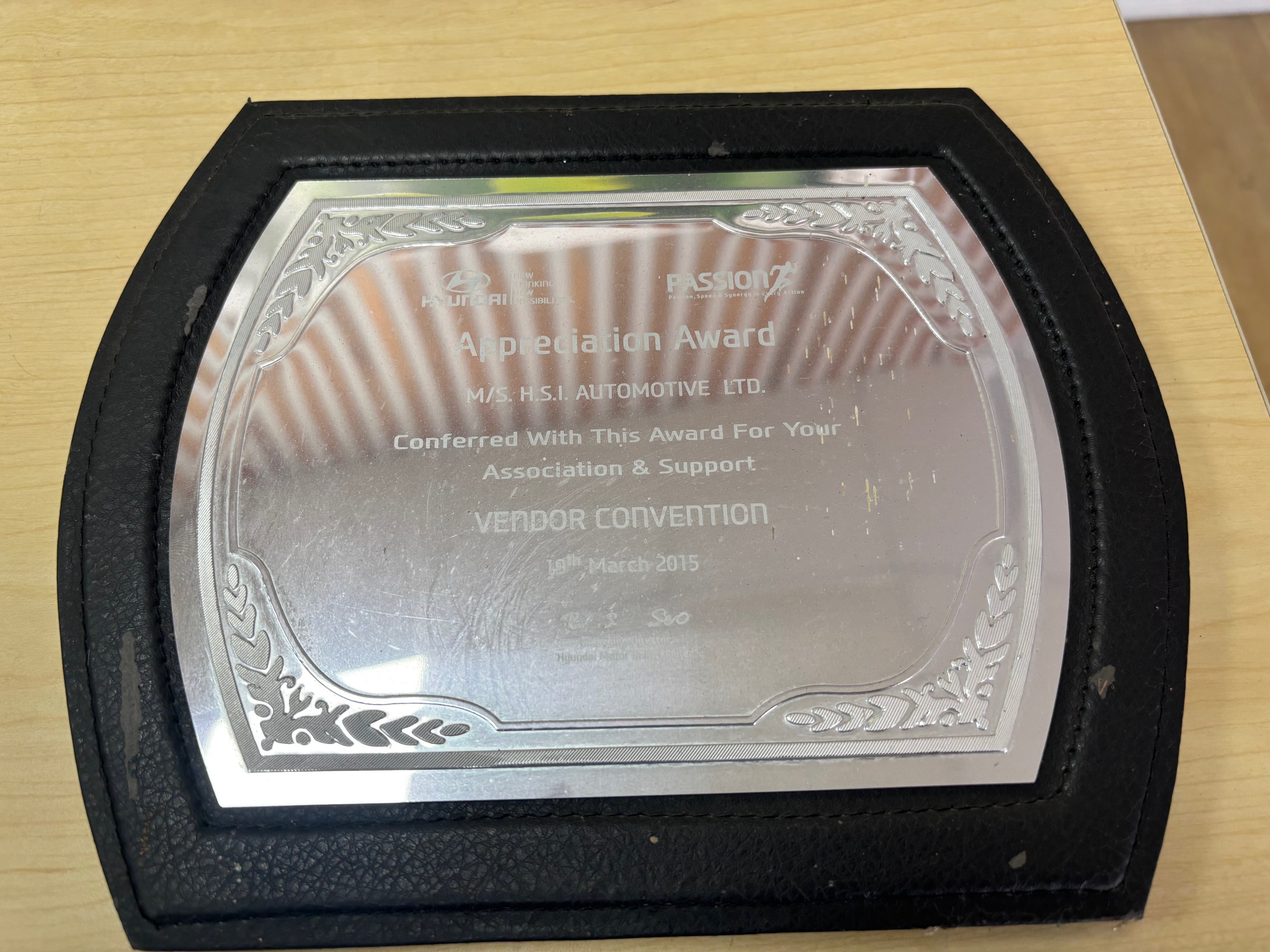 Appreciation Award